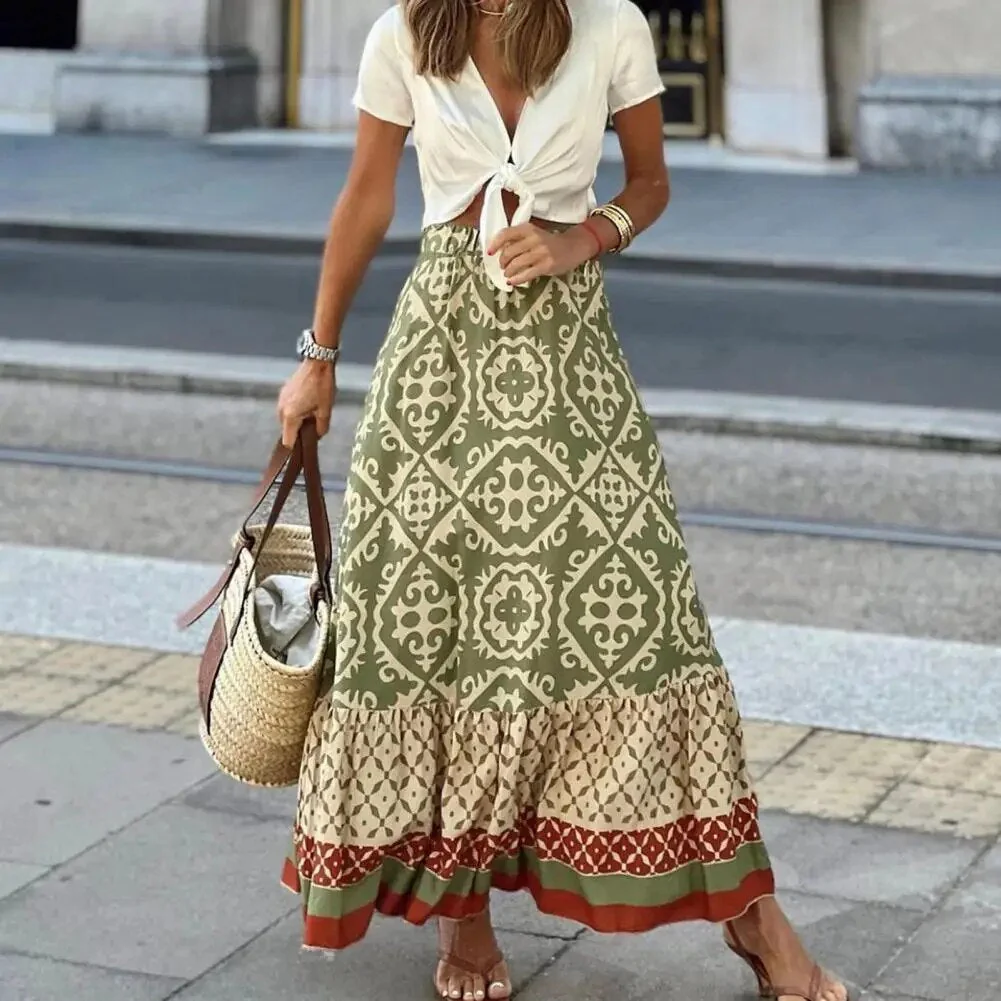 High-Waisted Summer Skirt for Women - Image 8