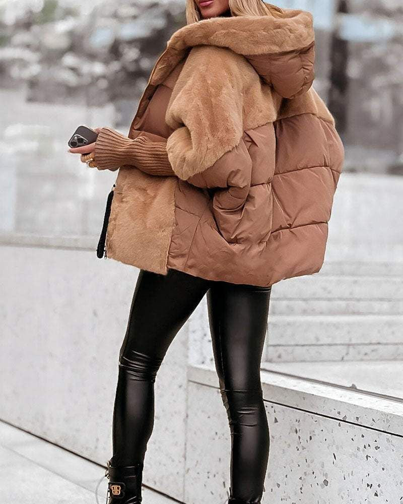 Insulated Thermal Jacket with Hood - Image 14