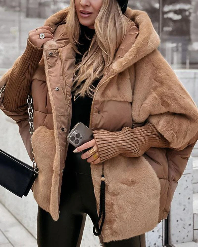 Insulated Thermal Jacket with Hood - Image 7