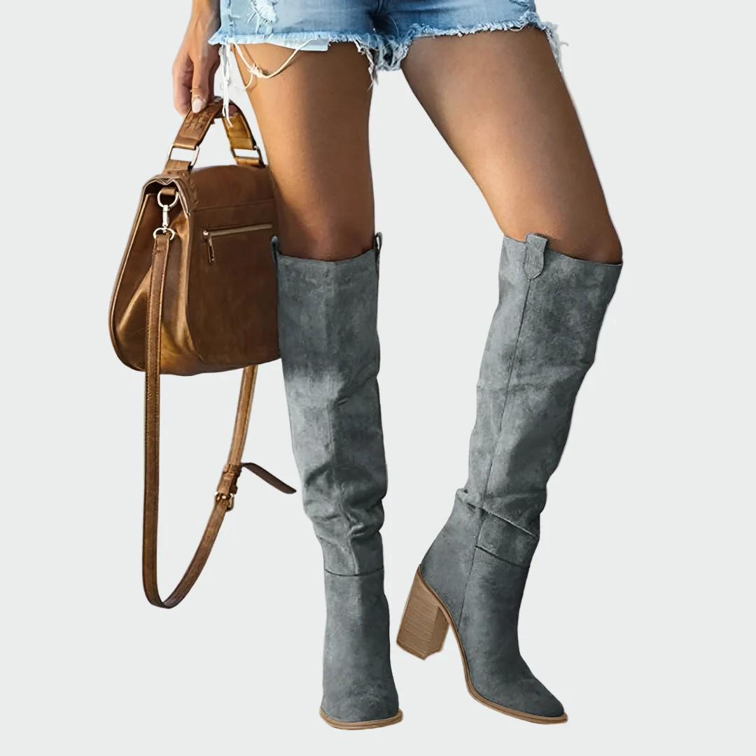 Knee-High Leather Orthopedic Boots - Image 4