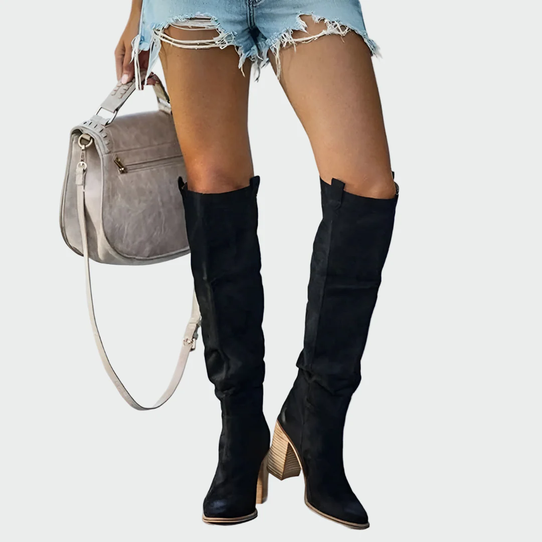 Knee-High Leather Orthopedic Boots - Image 5