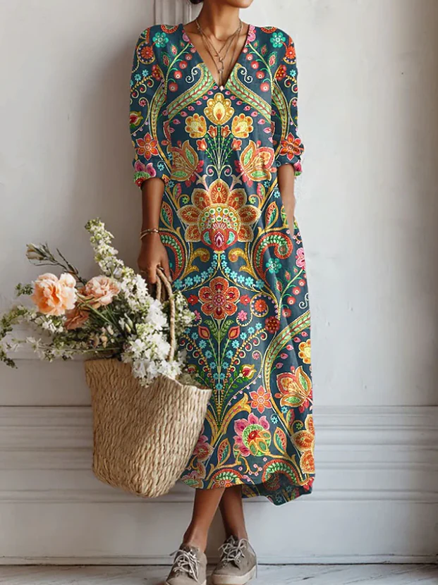 Light Feel Casual Midi Dress