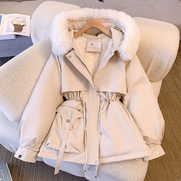 Lightweight Faux Fur Spring Jacket - Image 2
