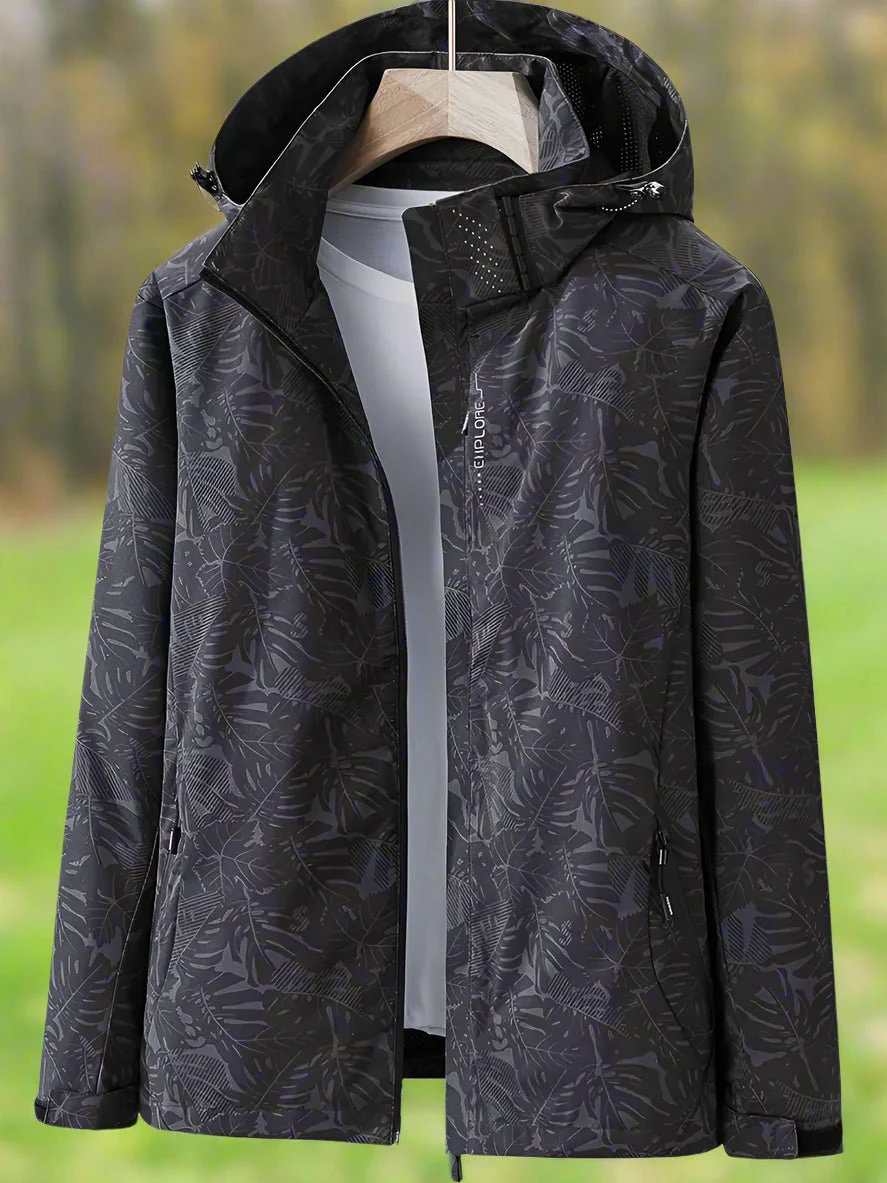 Lightweight Hooded Outdoor Jacket - Image 12