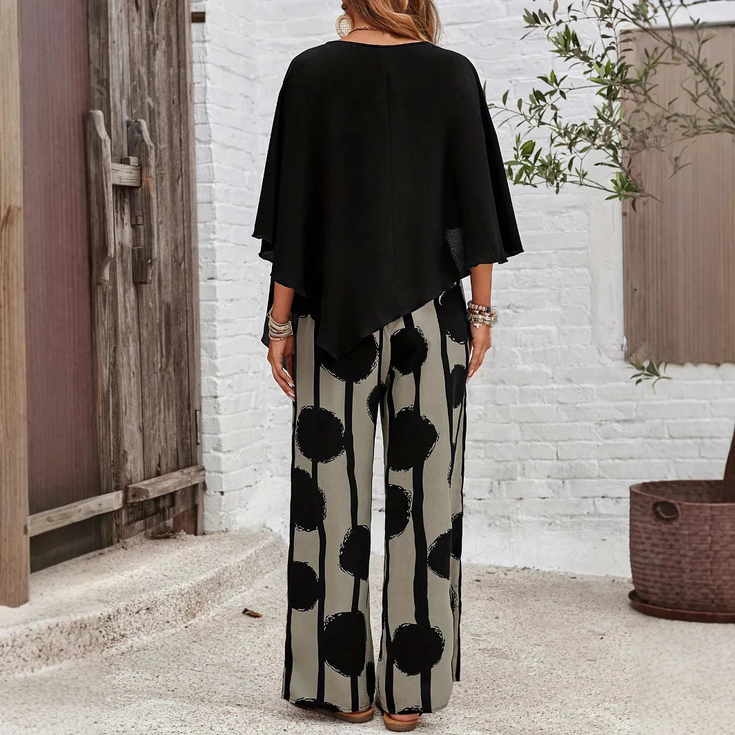 Lightweight Long Pants Set For Summer - Image 3
