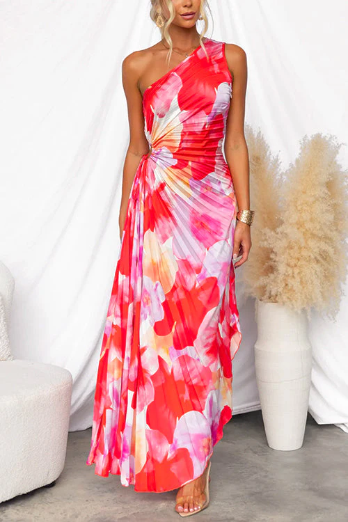 Lightweight Pleated Midi Dress For Summer - Image 2