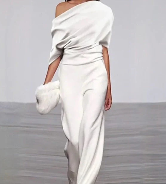 Lightweight Wide Leg Summer Jumpsuit - Image 3