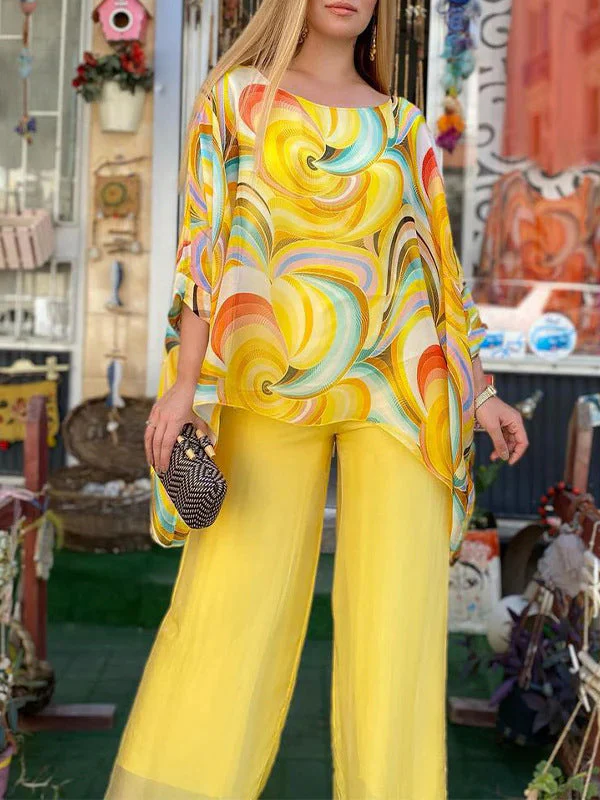 Loose Fit Chiffon Set - Image 13