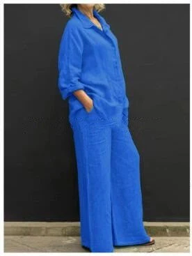Loose Fit Shirt and Pants - Image 18