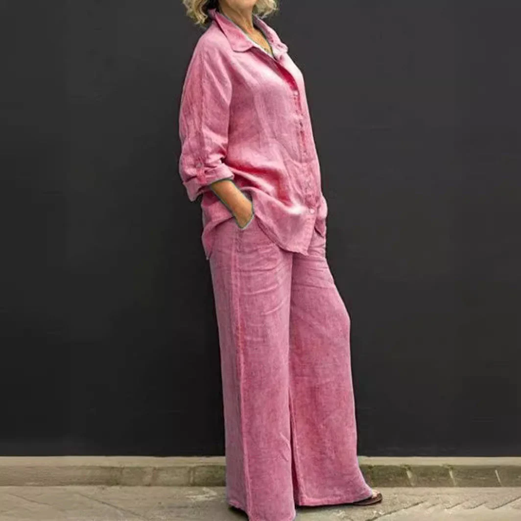 Loose Fit Shirt and Pants - Image 2