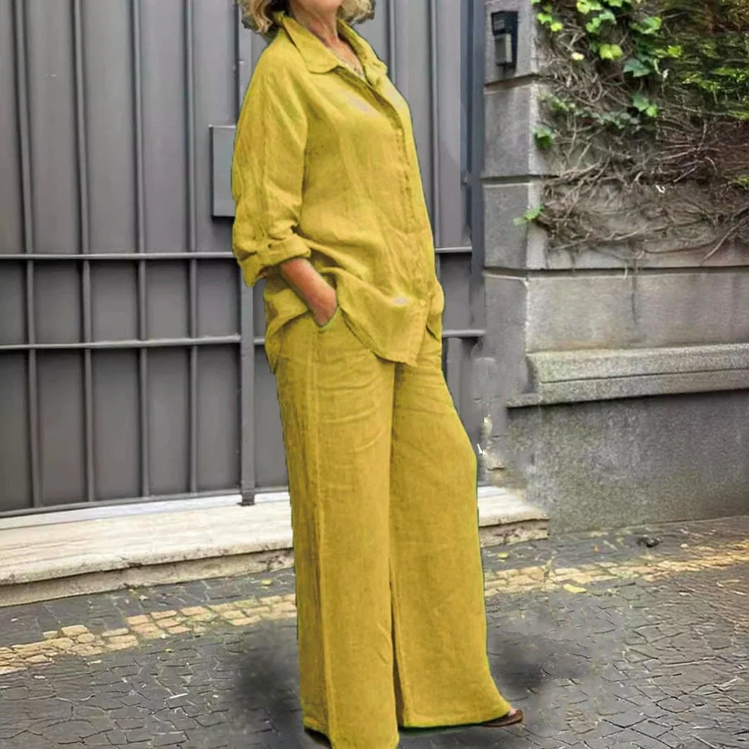 Loose Fit Shirt and Pants - Image 26