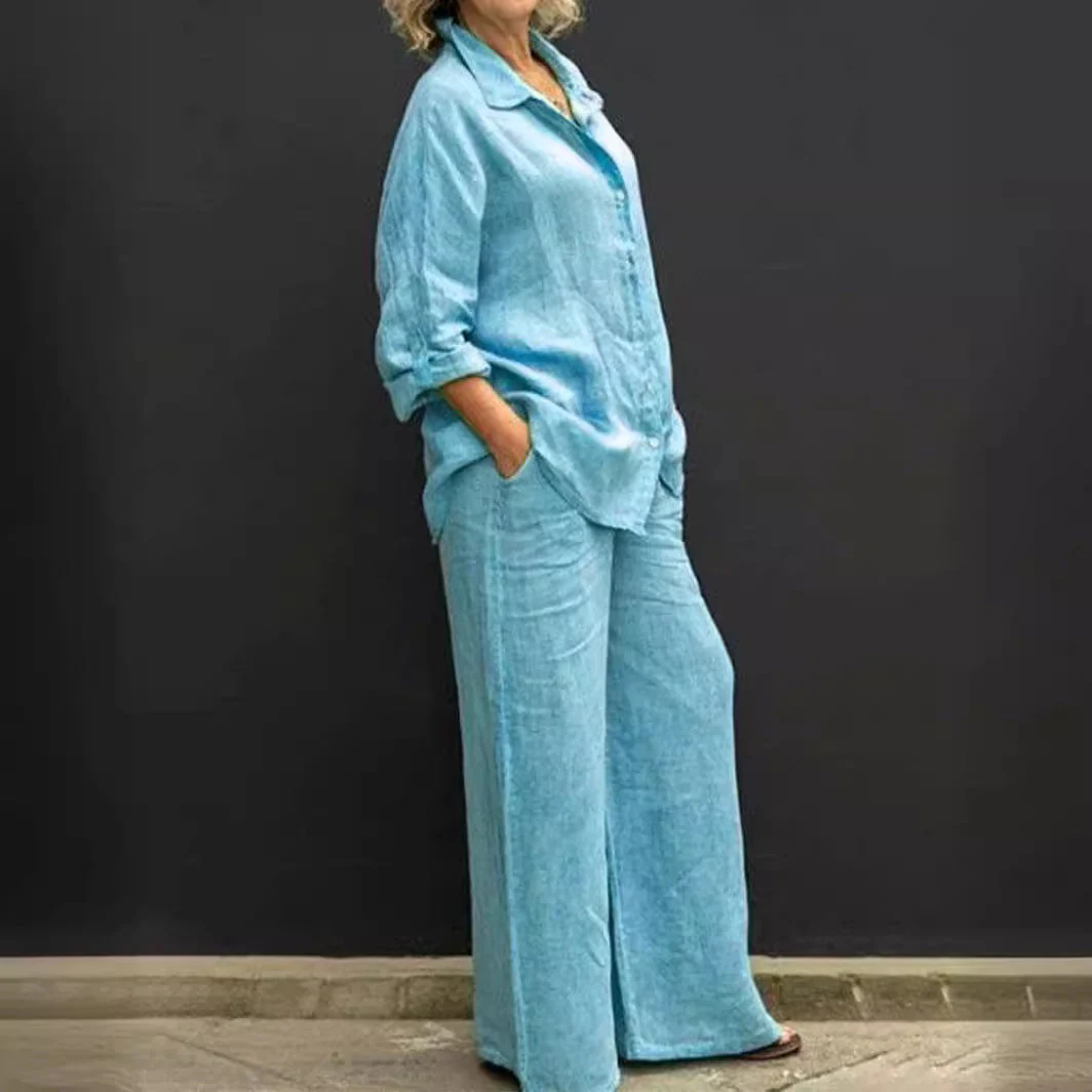 Loose Fit Shirt and Pants - Image 4
