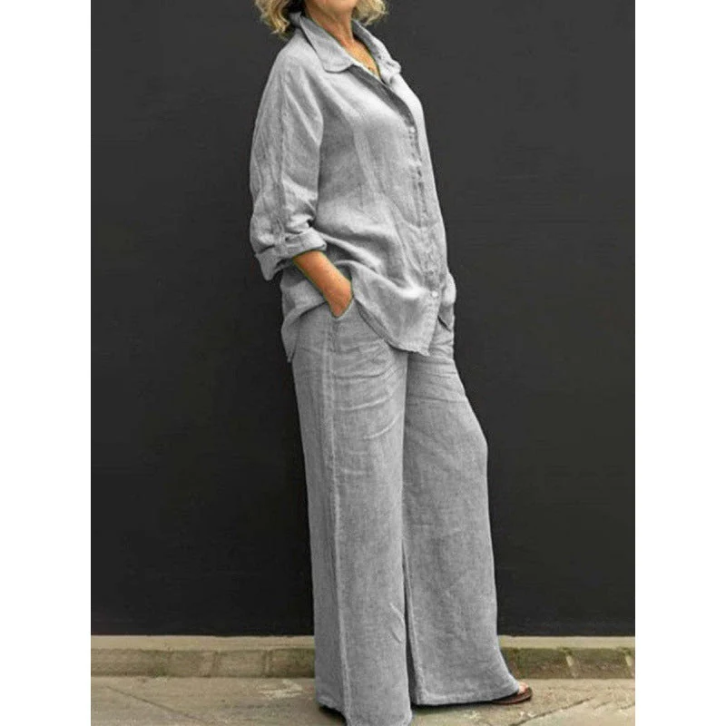 Loose Fit Shirt and Pants - Image 5
