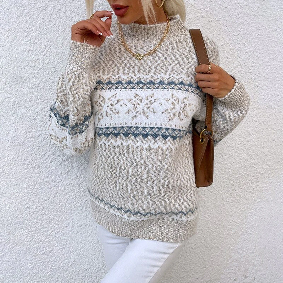 Luna Retro-Inspired Knit Sweater - Image 7