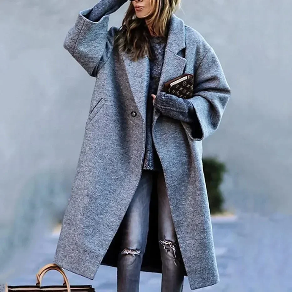 Luxury Artistry Long Coat - Image 11