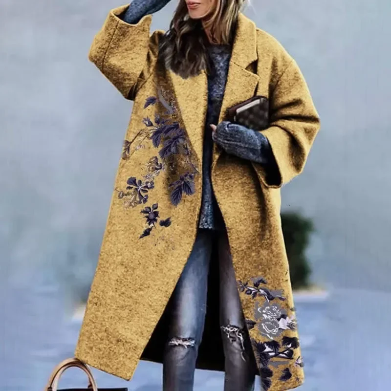 Luxury Artistry Long Coat - Image 29