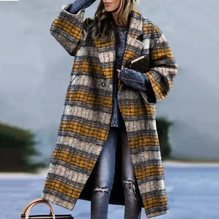 Luxury Artistry Long Coat - Image 7