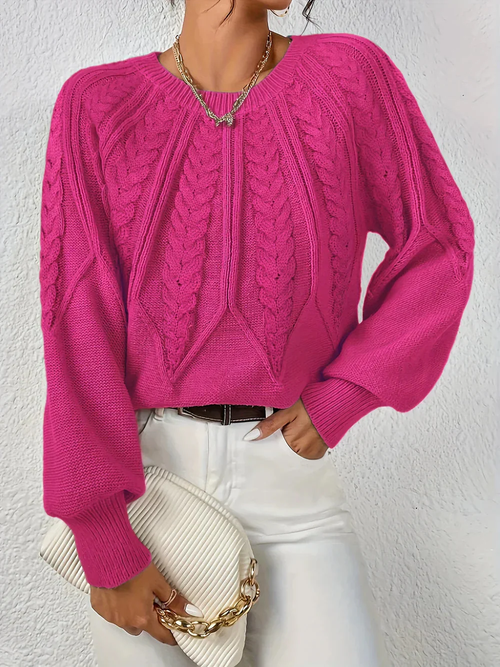 Maeve Cozy Knit Flare Sweater - Image 20