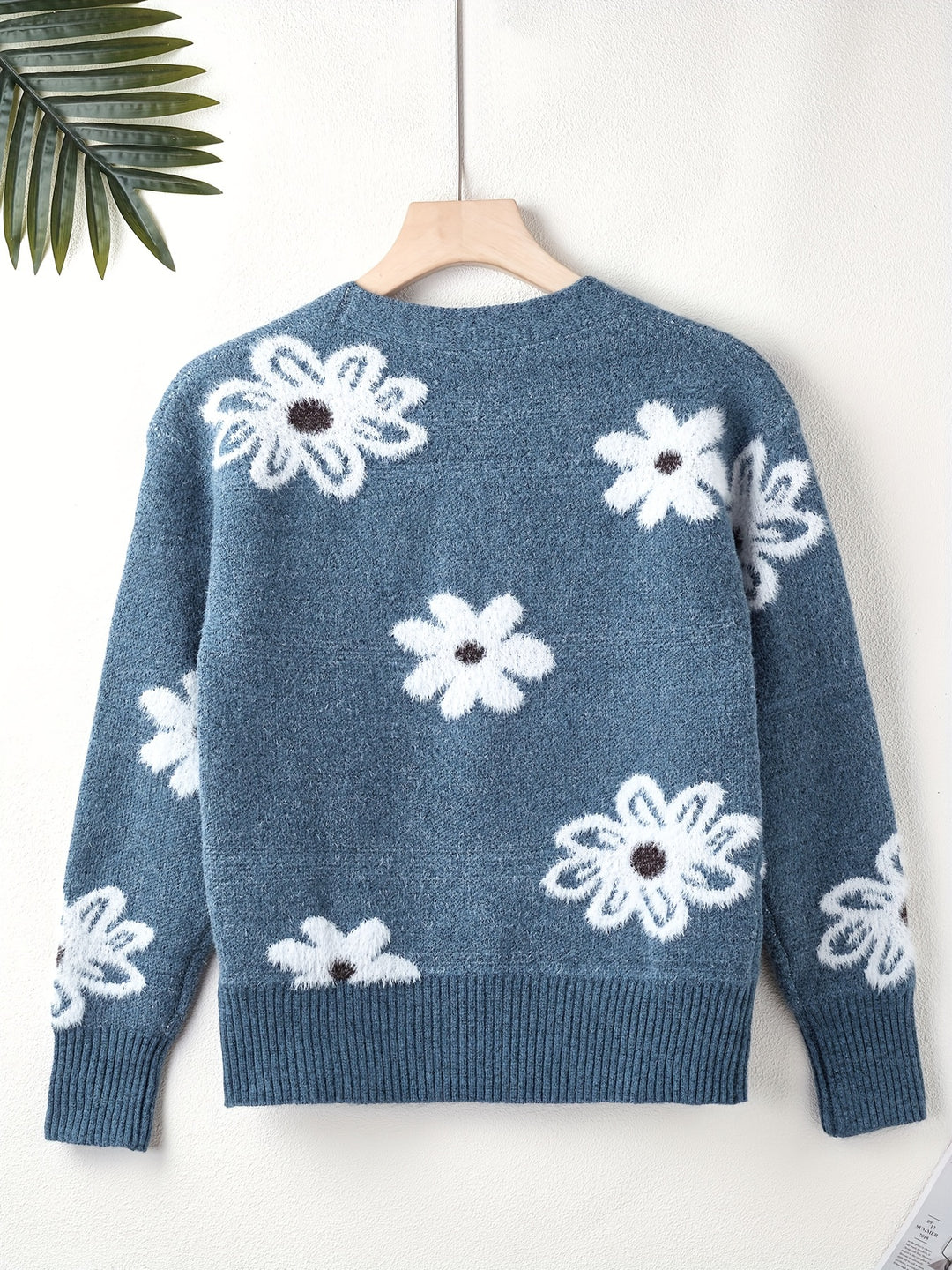 Mia | Floral Knitted Cardigan - Image 5