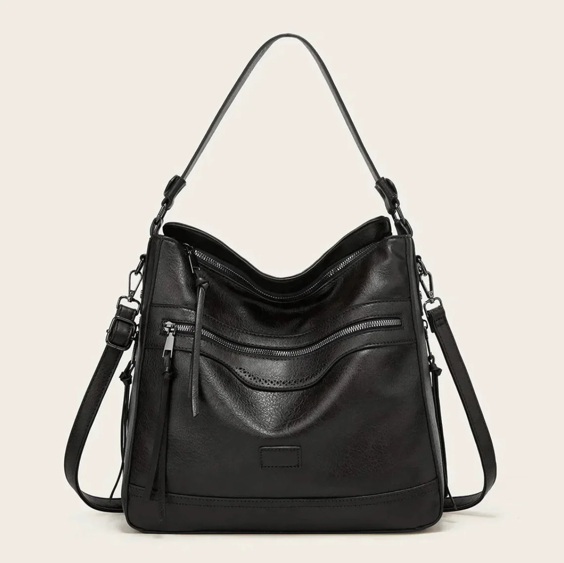 Minimal Premium Shoulder Bag with Smooth Texture - Image 3