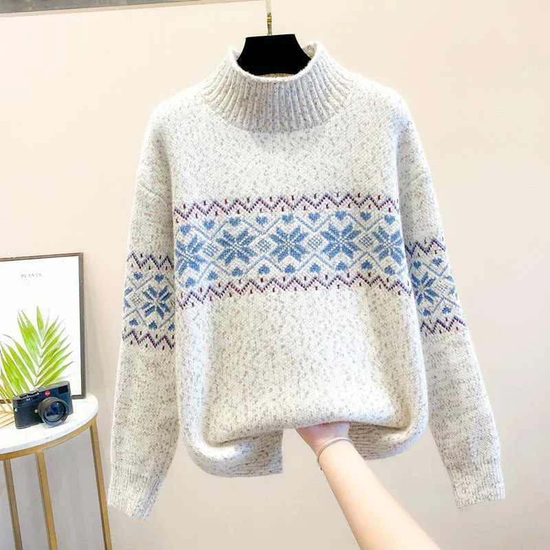 Nadine | Knitted Turtleneck Sweater - Image 10