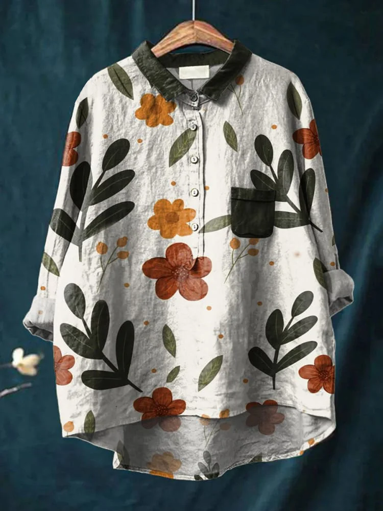 Nature Inspired Shirt Featuring Koda Art