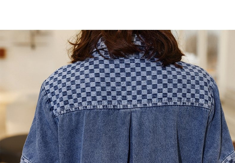 Chic Women's Relaxed Denim Dress - Image 14