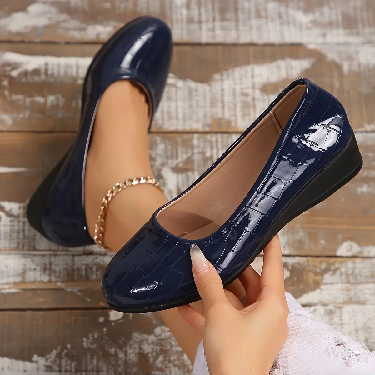 Orthopedic Leather Shoes for Women – Lightweight, Non-Slip & Breathable - Image 17