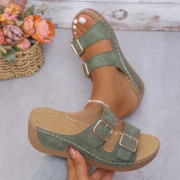 Orthopedic Summer Wedge Sandals - Image 5