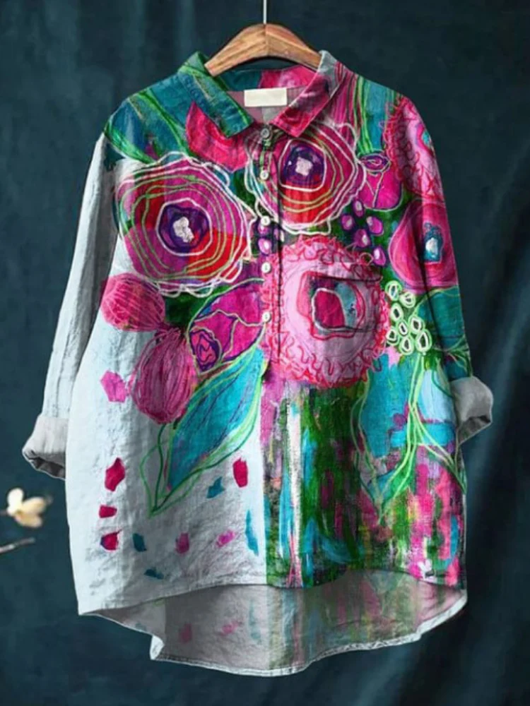Peace Art Shirt with Hippie Vibe - Image 12