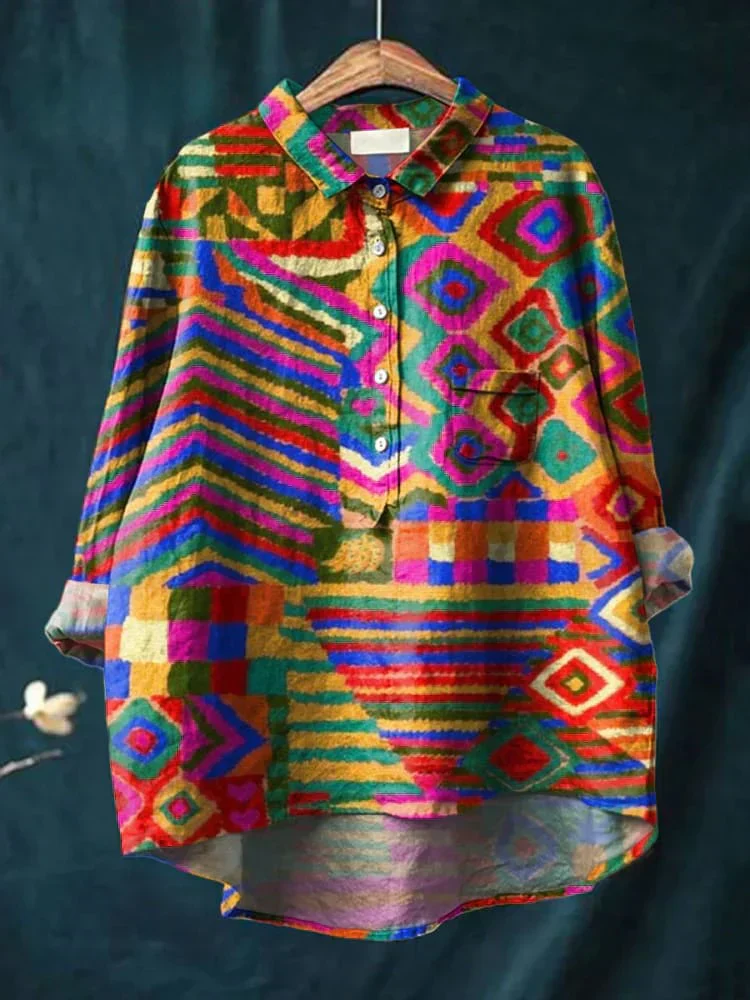 Peace Art Shirt with Hippie Vibe - Image 9
