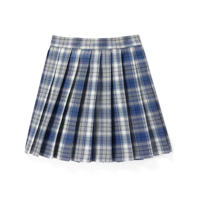 Pleated Check Skirt for Women - Image 6