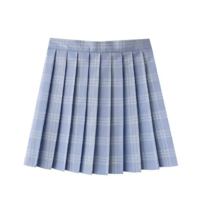 Pleated Check Skirt for Women - Image 8