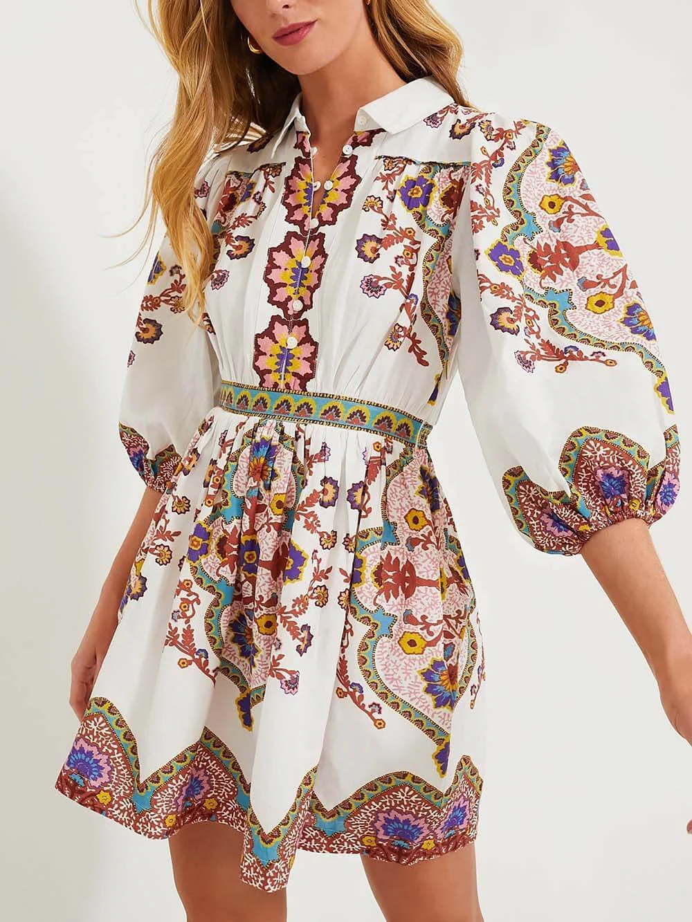 Pocket Shirt Mini Dress - Image 7