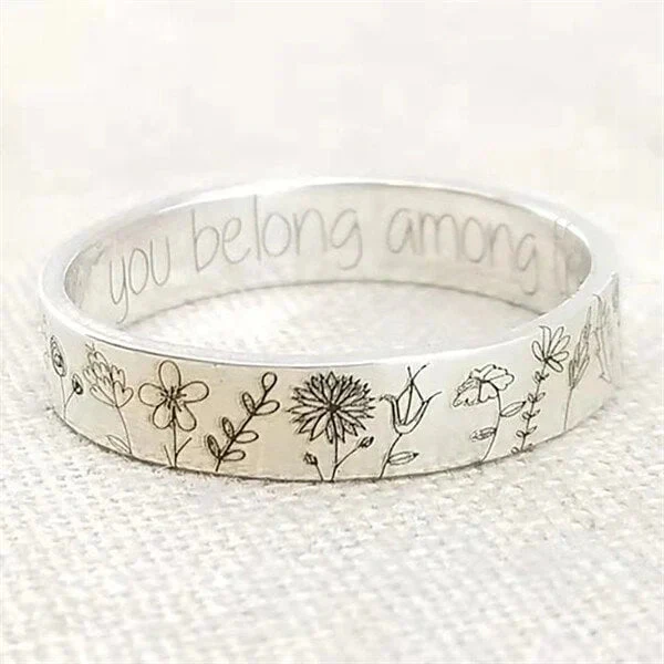 Pressed Dandelion Flower Ring - Image 7