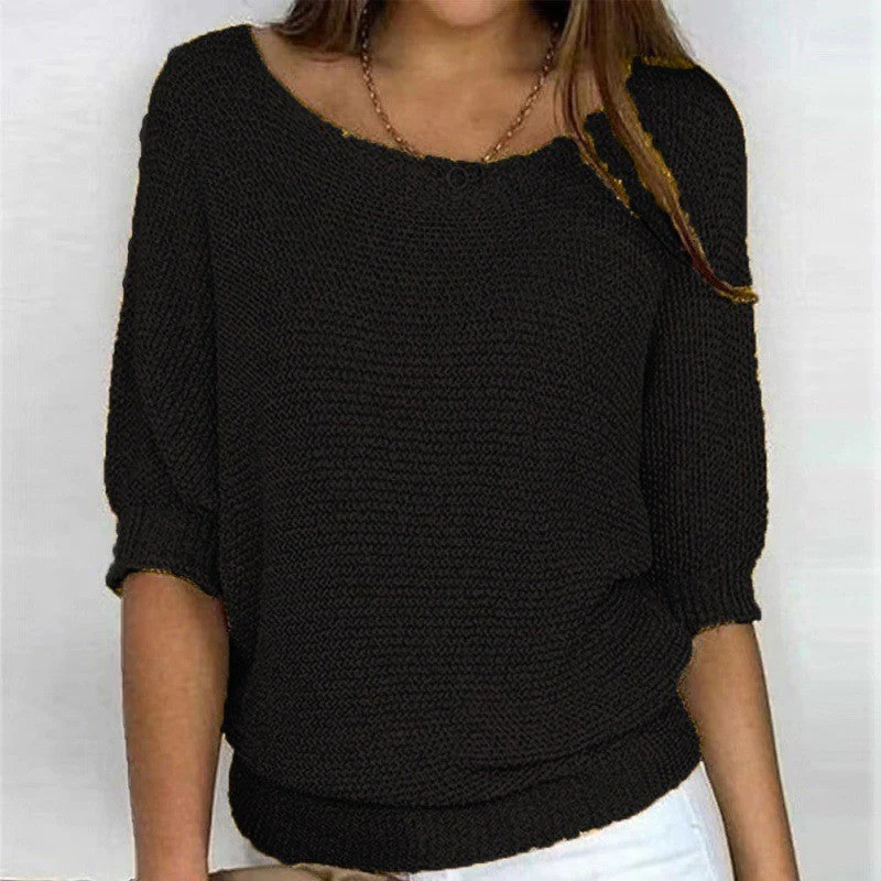 Relaxed Ribbed Knit Lounge Top - Image 22