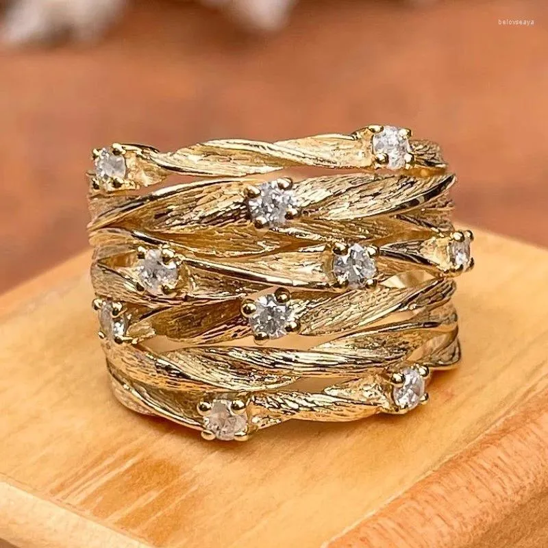 Retro Gold Boho Ring for Women - Image 2