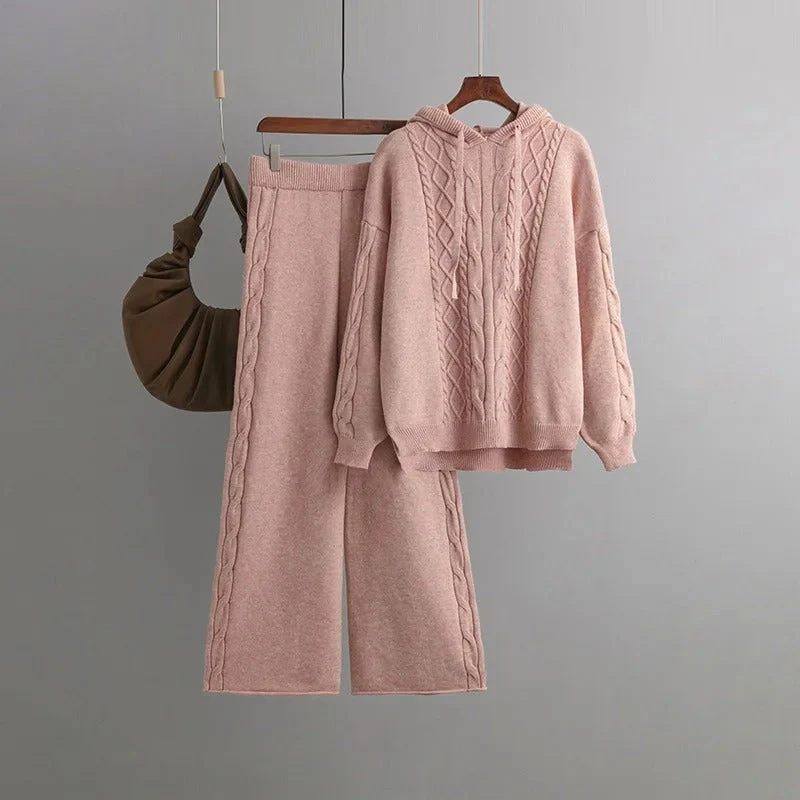 Roma™ - Ultra-comfortable, oversized knitted suit set - Image 10