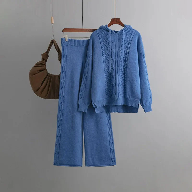 Roma™ - Ultra-comfortable, oversized knitted suit set - Image 4