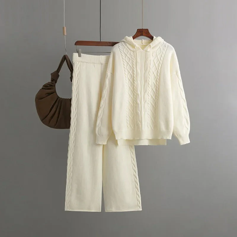 Roma™ - Ultra-comfortable, oversized knitted suit set - Image 7