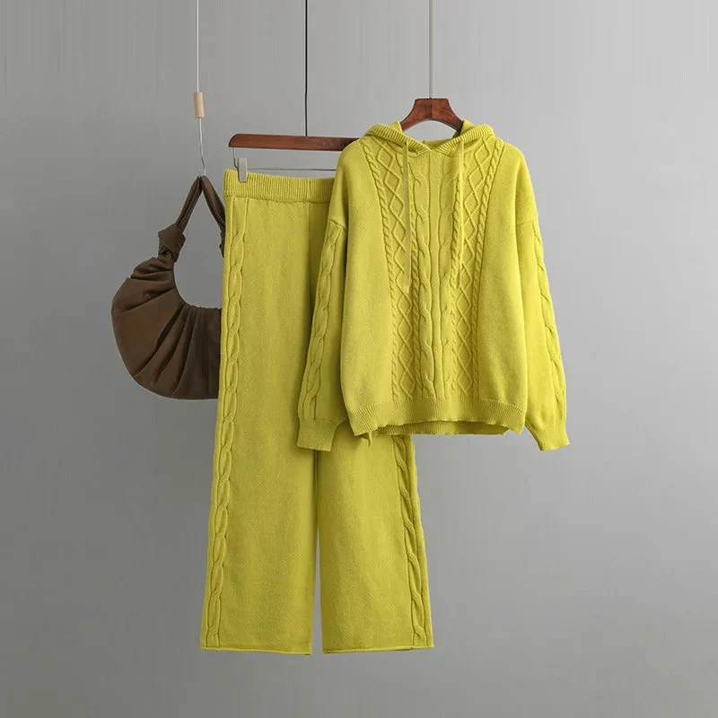 Roma™ - Ultra-comfortable, oversized knitted suit set - Image 9