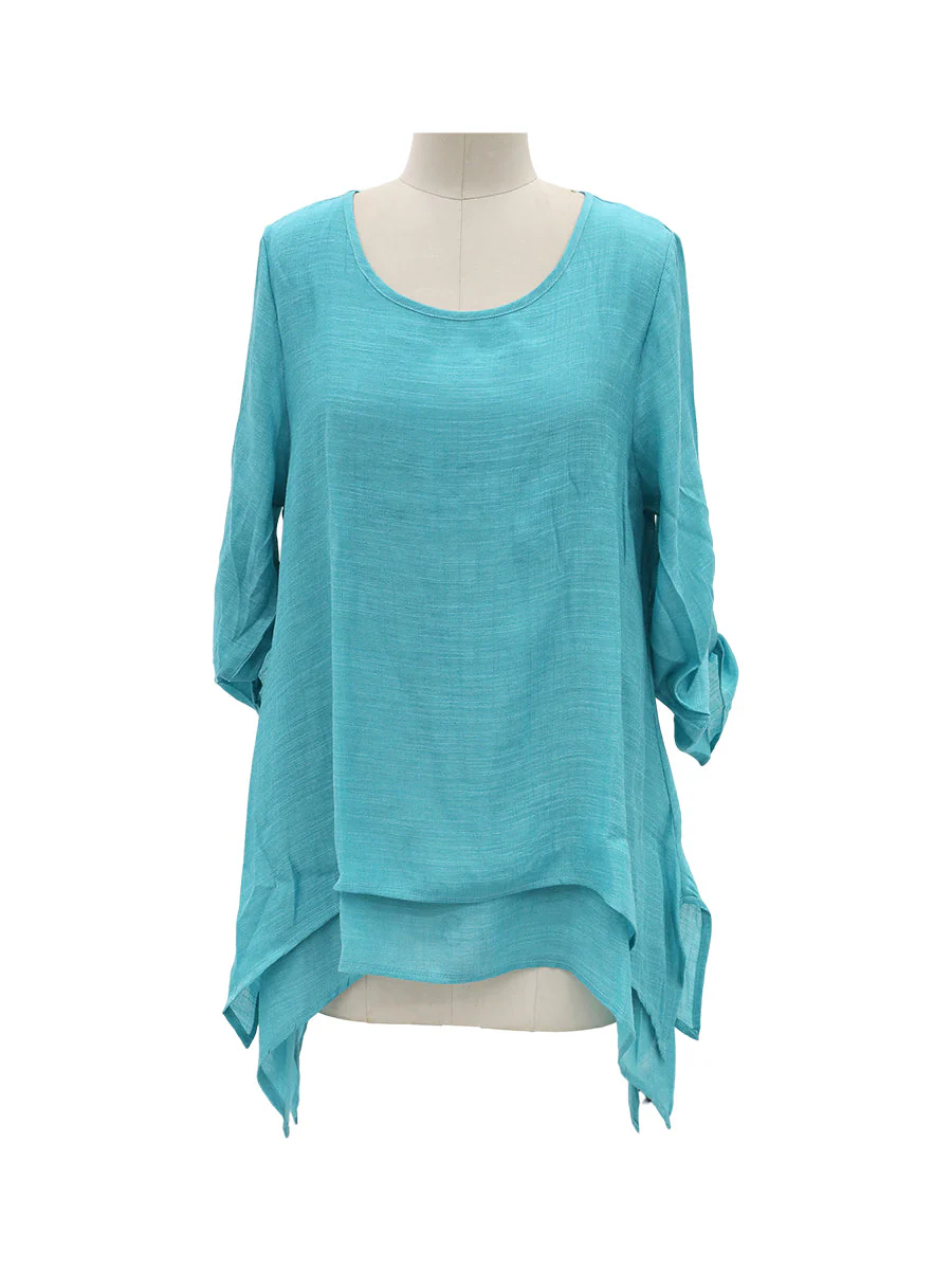 Round Neck Two-Piece Set - Image 15