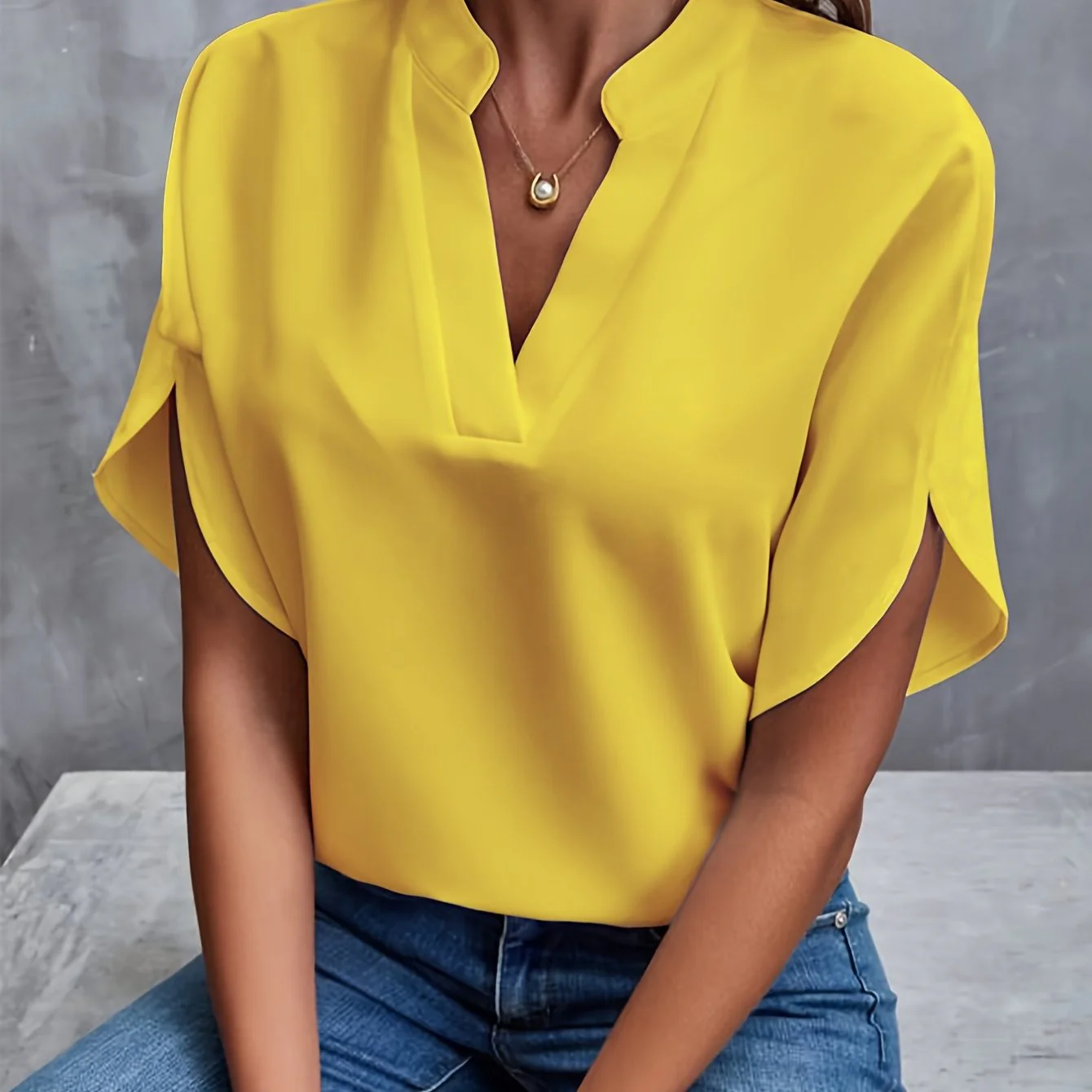 Silky Luxurious Elegant Blouse - Image 27