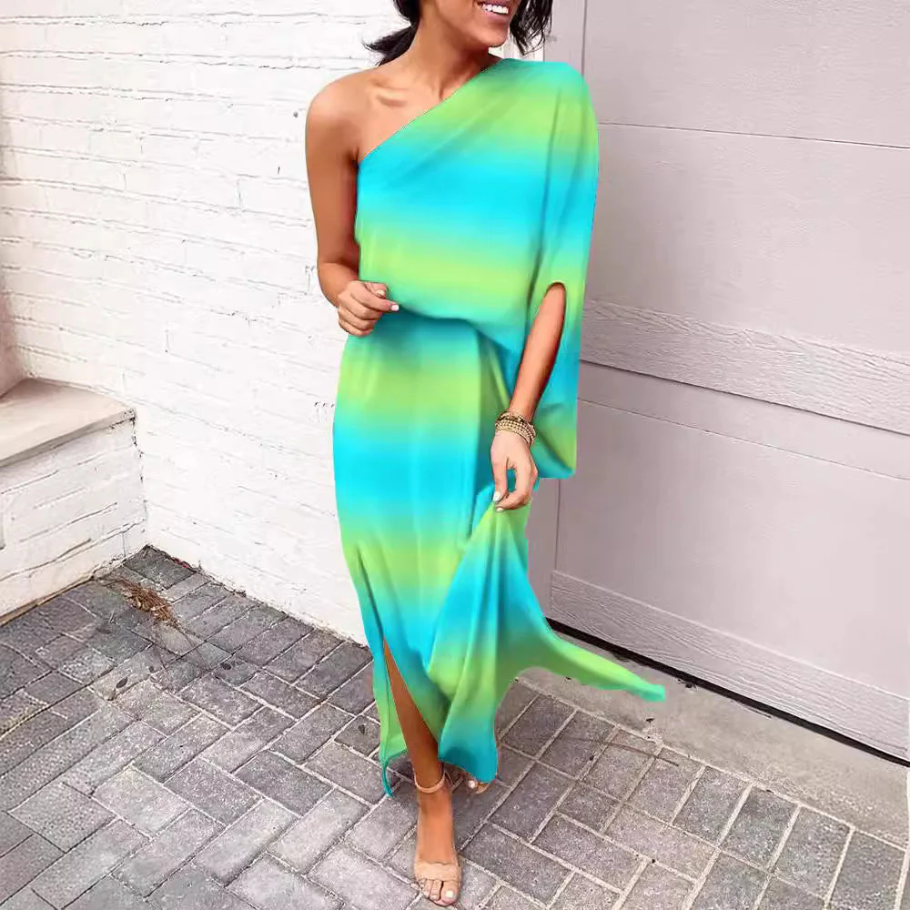 Single Sleeve Bodycon Dress - Image 15
