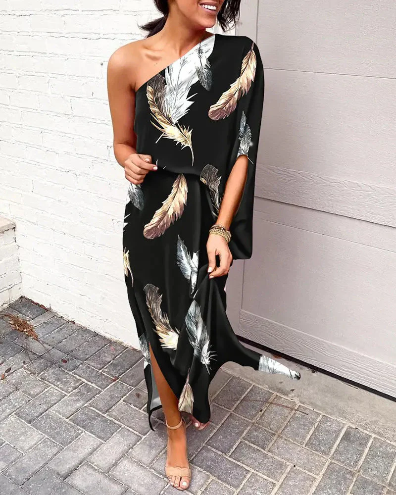 Single Sleeve Bodycon Dress - Image 6