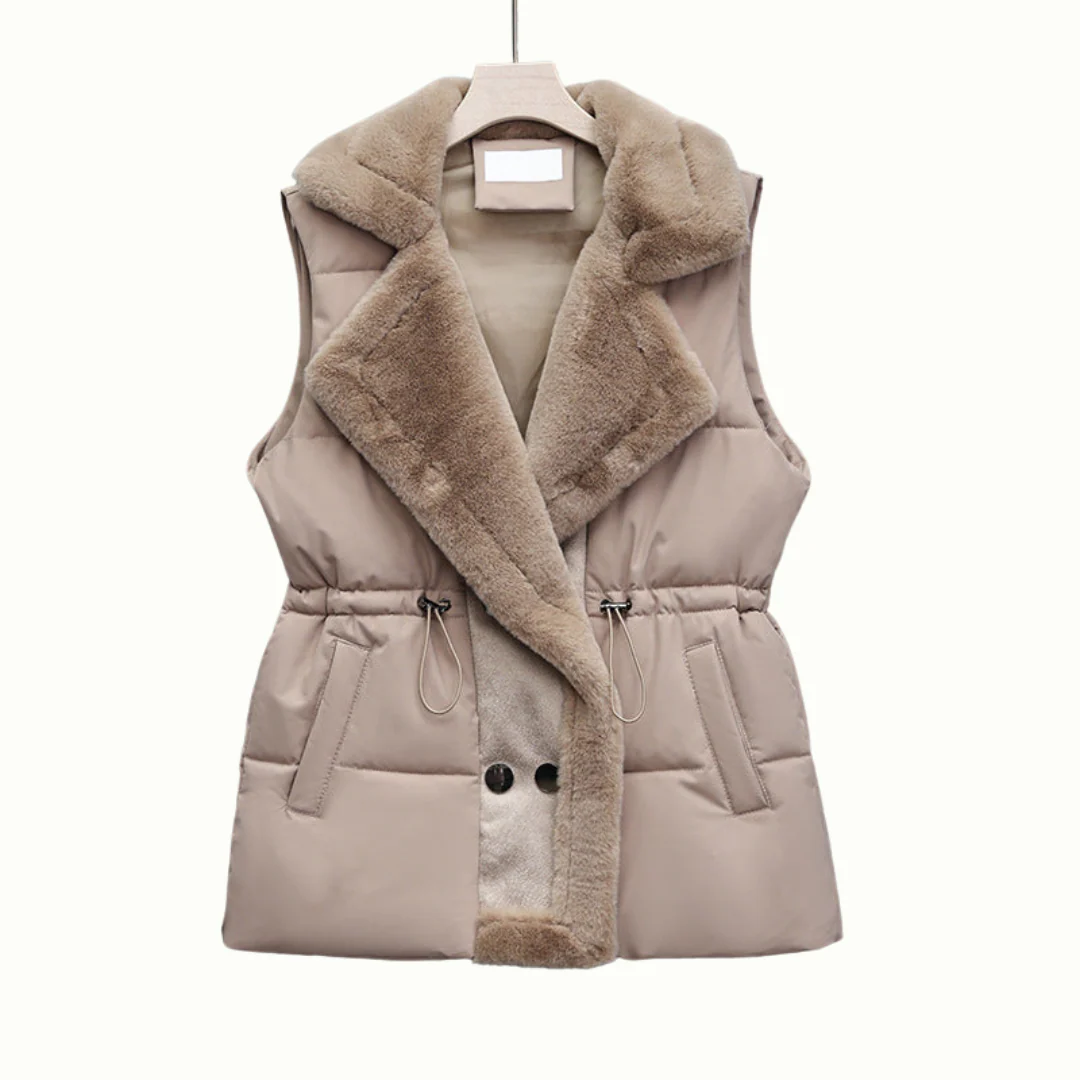 Sleek Quilted Down Puffer Jacket - Image 7