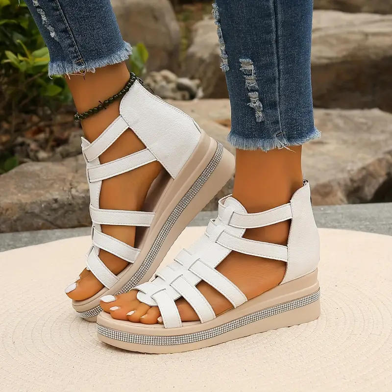 Slip-On Wedge Sandals for Women - Image 10