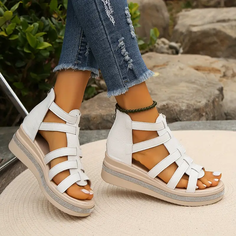 Slip-On Wedge Sandals for Women - Image 9