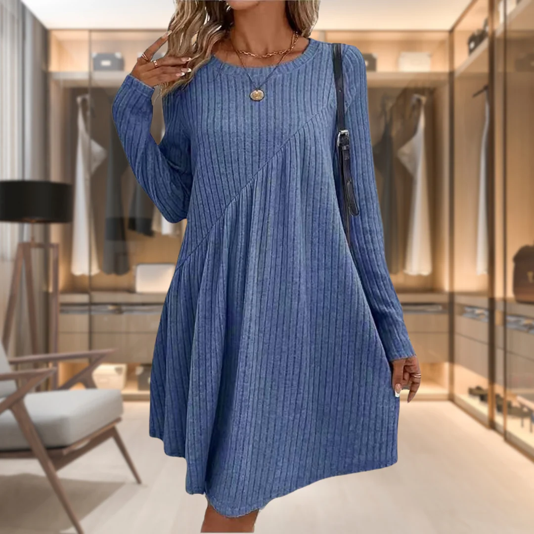 Easygoing Soft Feel Casual Dress - Image 14