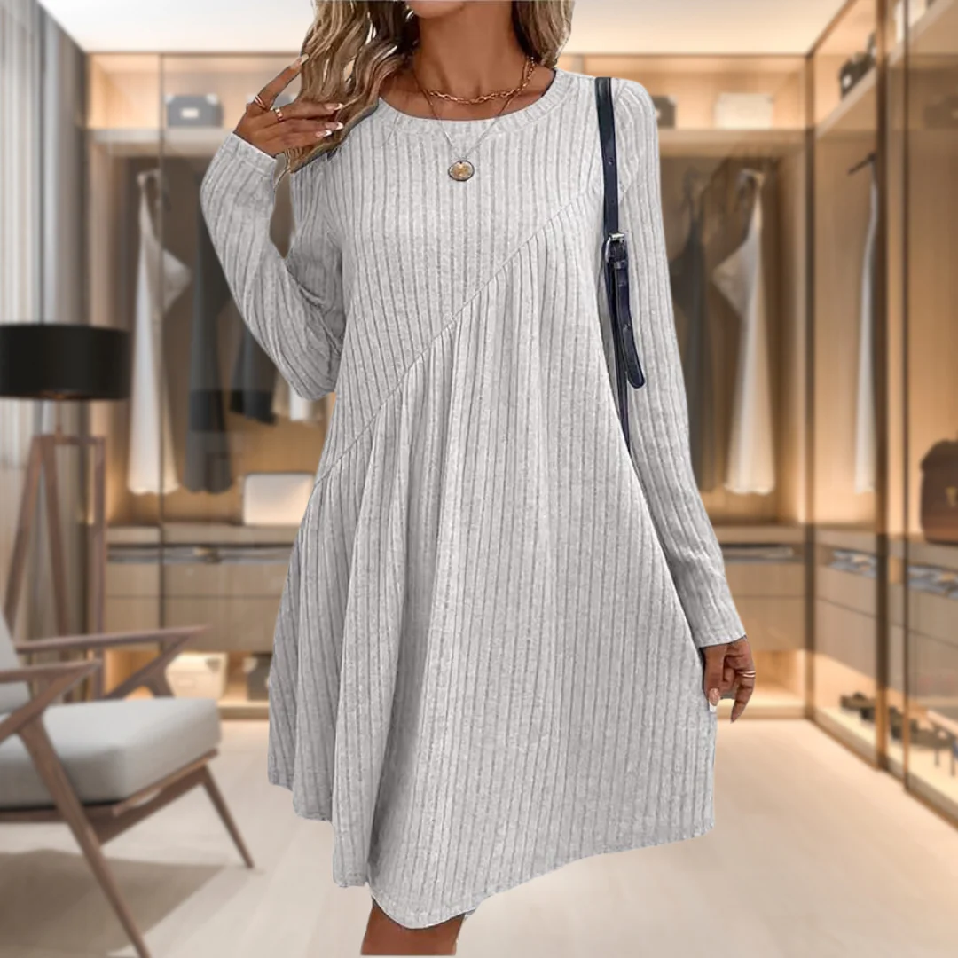 Easygoing Soft Feel Casual Dress - Image 15